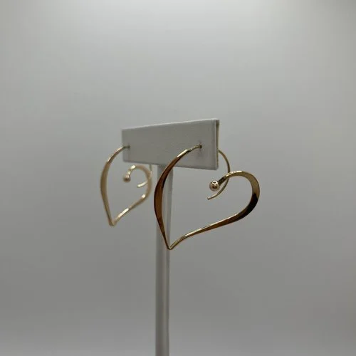 Gold-Filled Heart Earrings