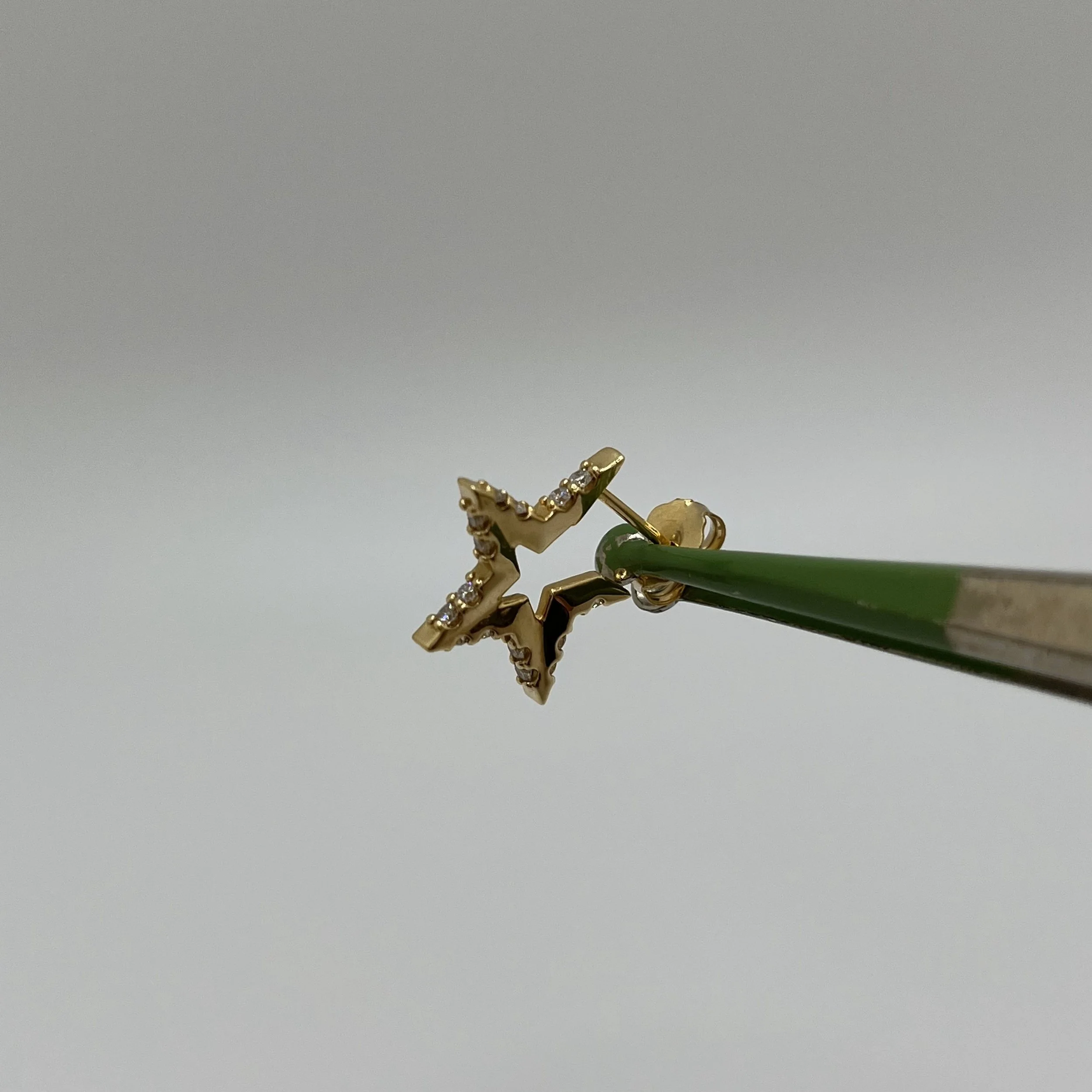 Gold Star Earrings