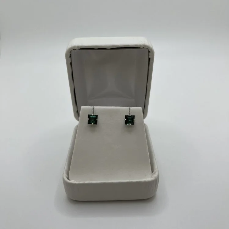 Green Tourmaline Earrings