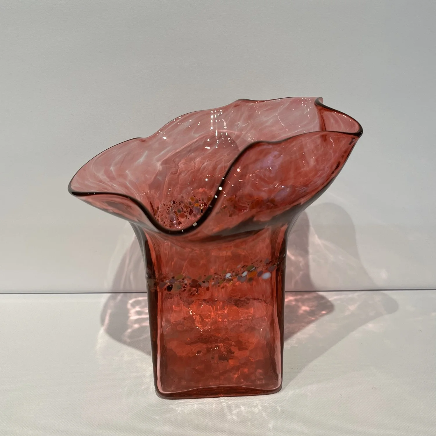 Pink Flared Vessel