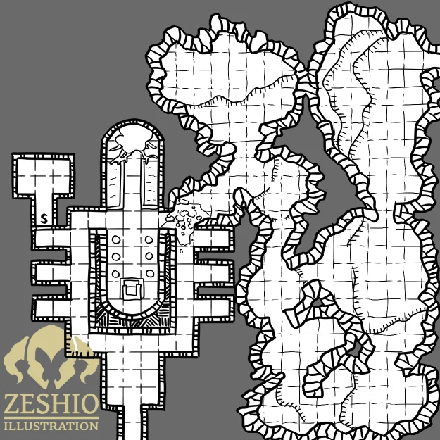 Crypt and Cave System