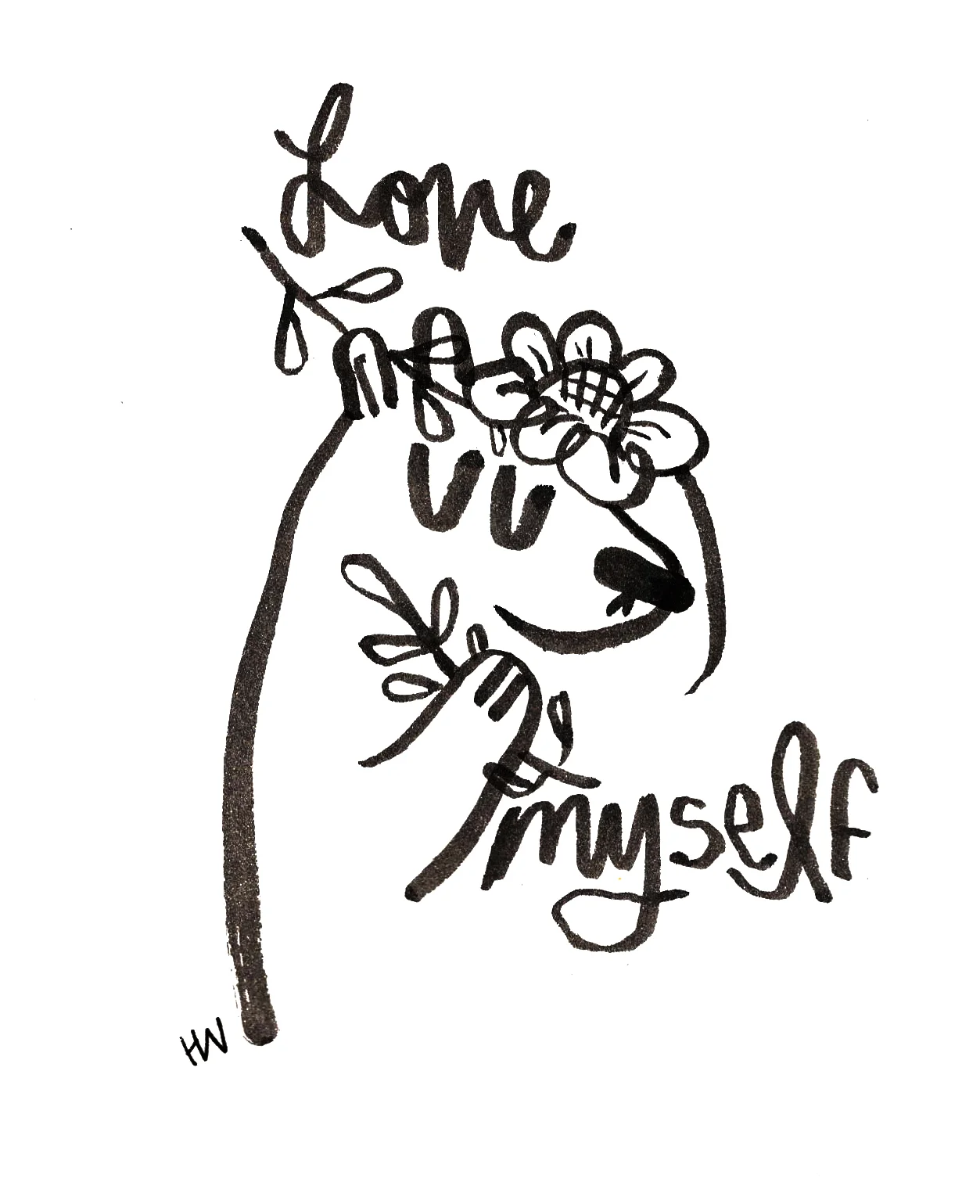 Inktober Self Care Series #14