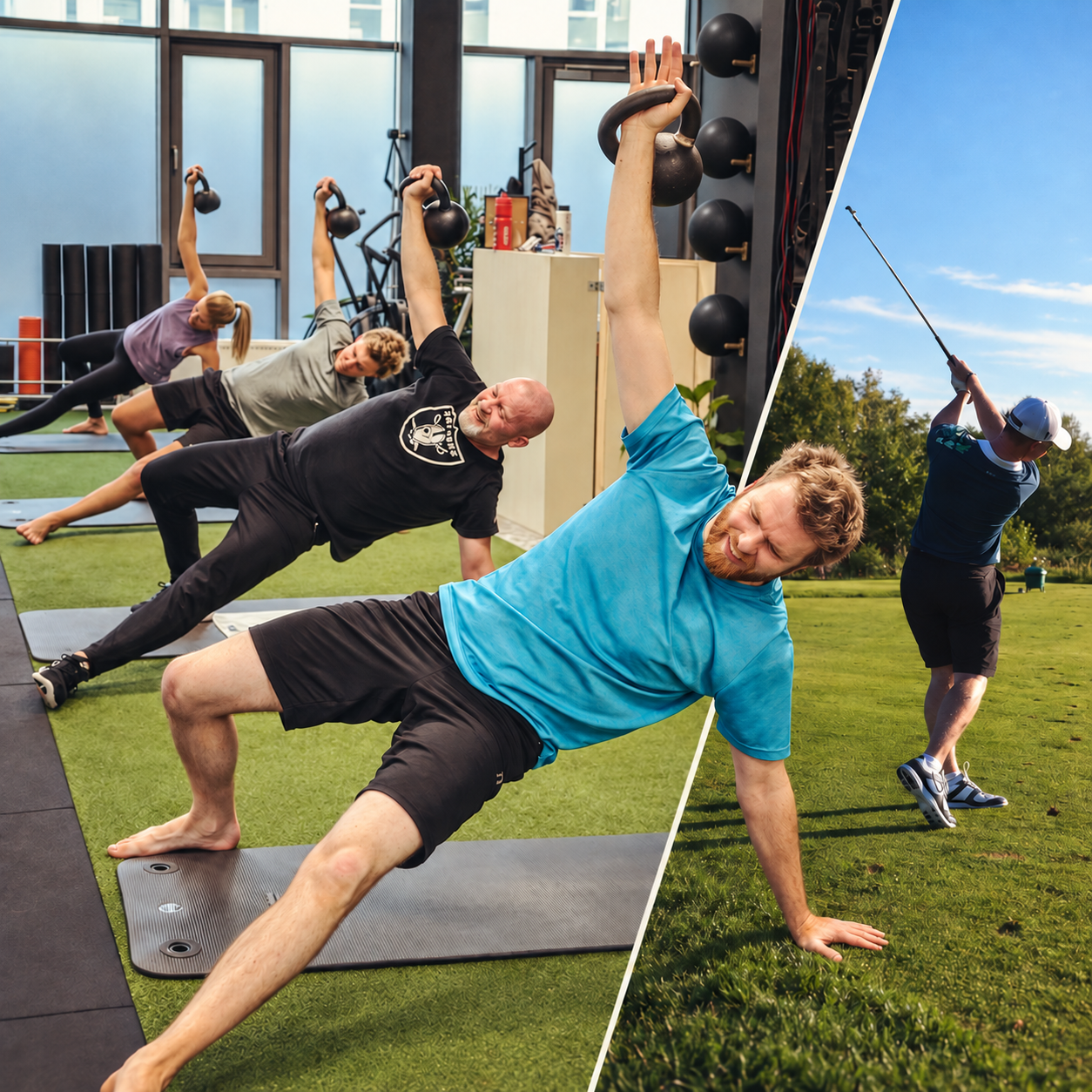 fysisk træning golf performance