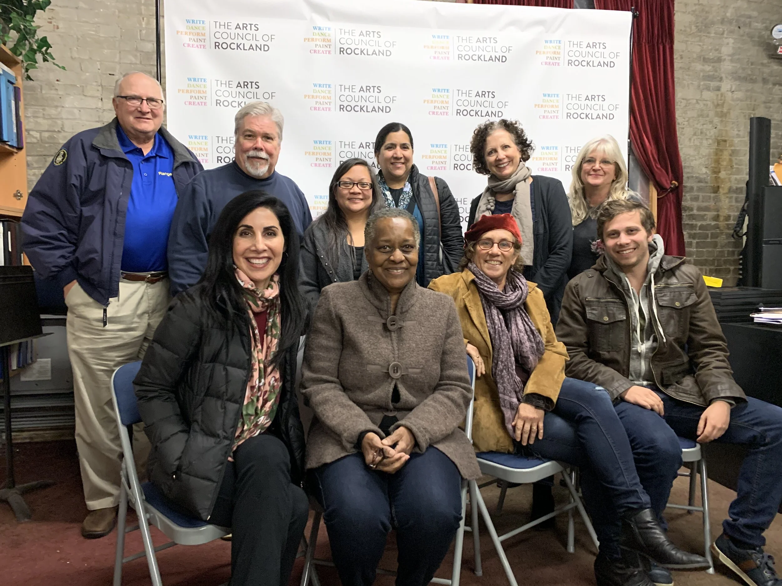 Back Row (L to R): Bob Marino, John Wagner, Cheryl Baun, Andrea Giraldo, Carole Perry, Lorena ShawFront Row (L to R): Lisa D’Amico, Brenda Ross, Lisa Levart, Lucas Ruderman