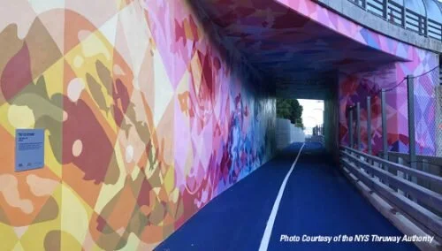 The Flux of Being, Mural by Nyack artist, Chris Soria