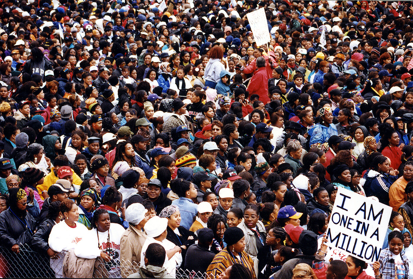 Million Woman March, Philadelphia, PA, October 25, 1997