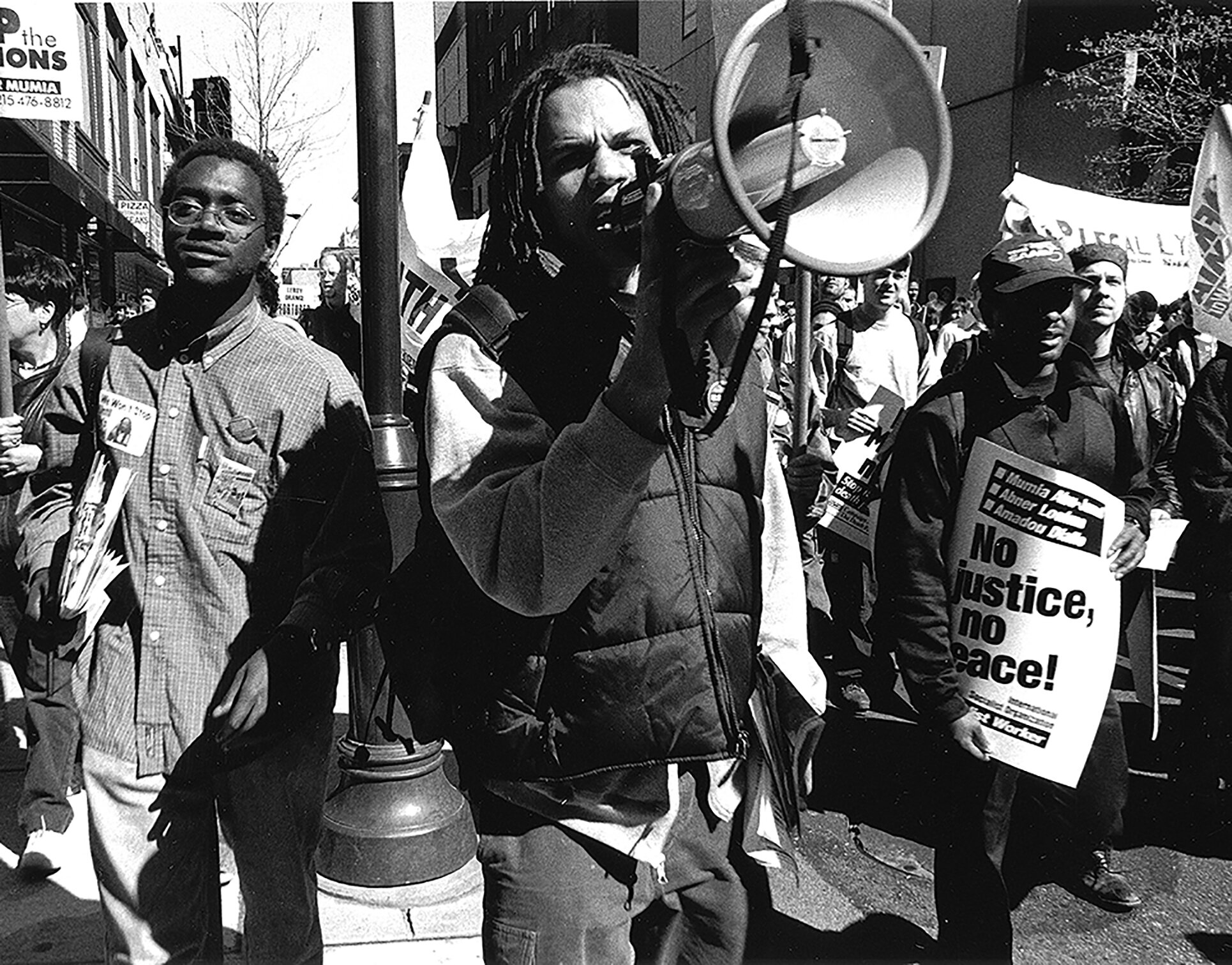 Millions for Mumia Rally, Philadelphia, PA, 1999