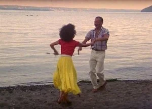 Seret Scott and Bill Gunn in LOSING GROUND, directed by Kathleen Collins in 1982.