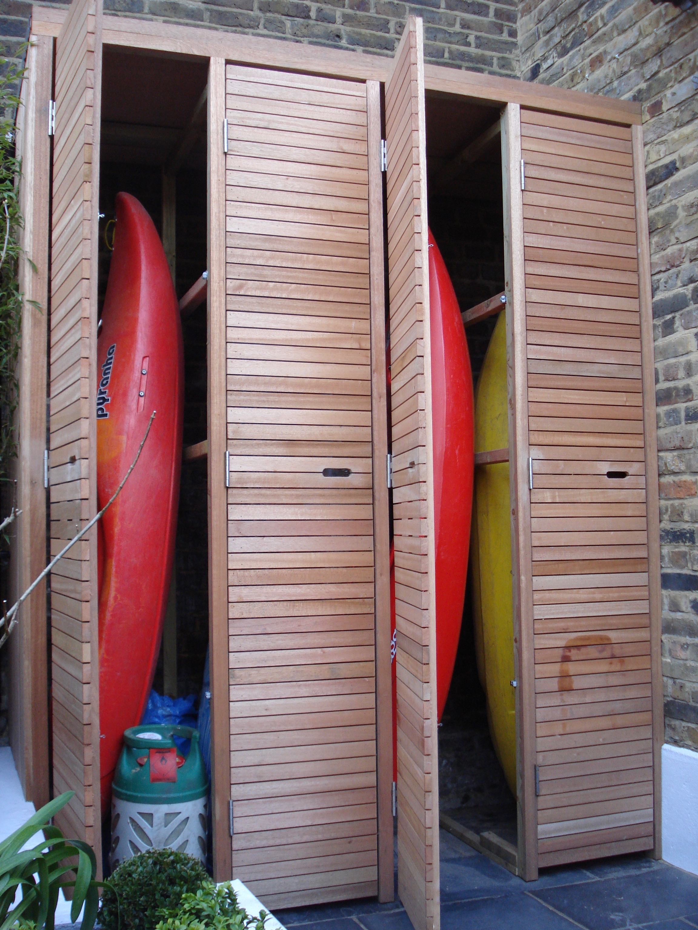 Canoe storage