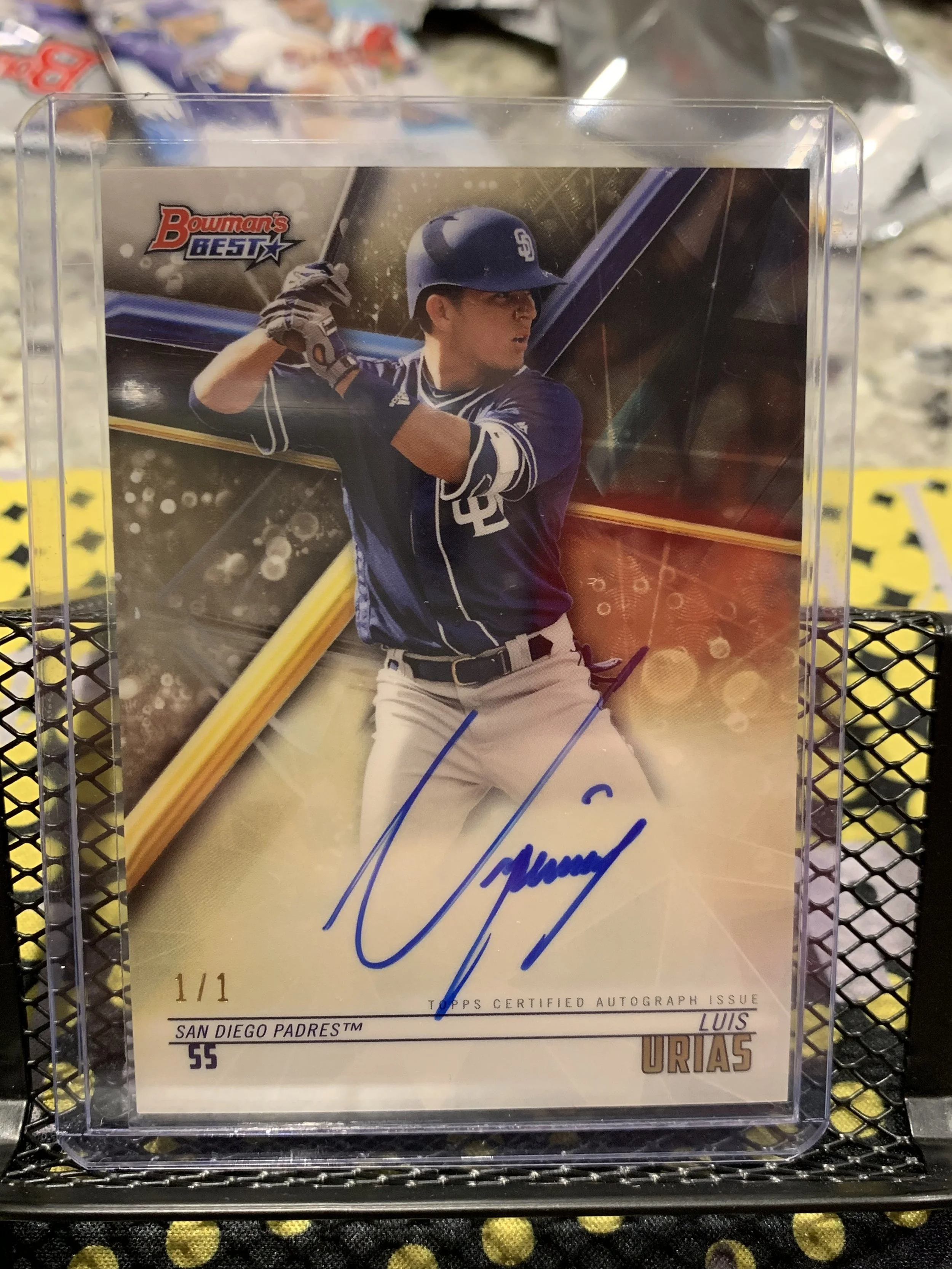 Luis Urias Superfractor Auto 1/1