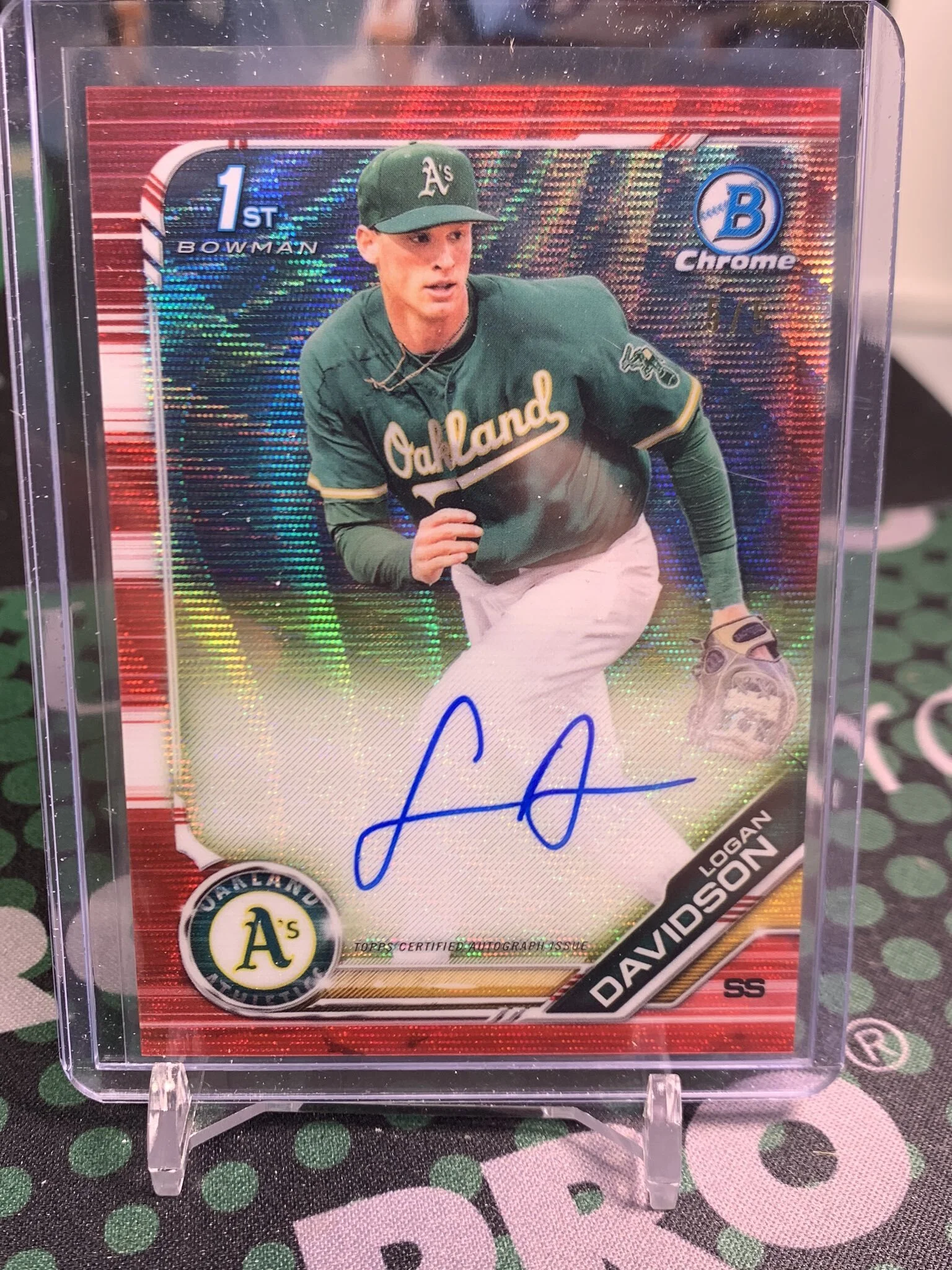 2019 Draft Davidson Red /5