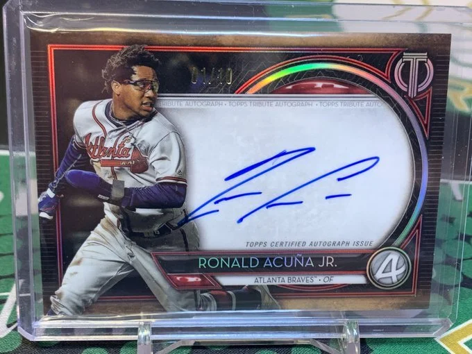 2020 Tribute Acuna Red /10