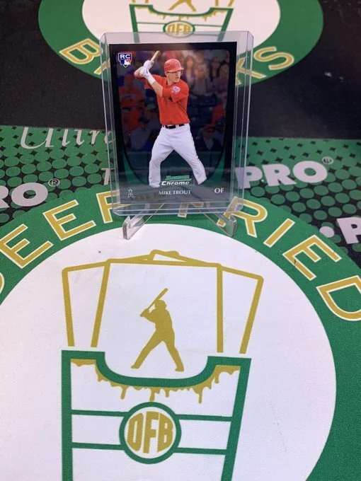 2011 Trout Bowman Chrome