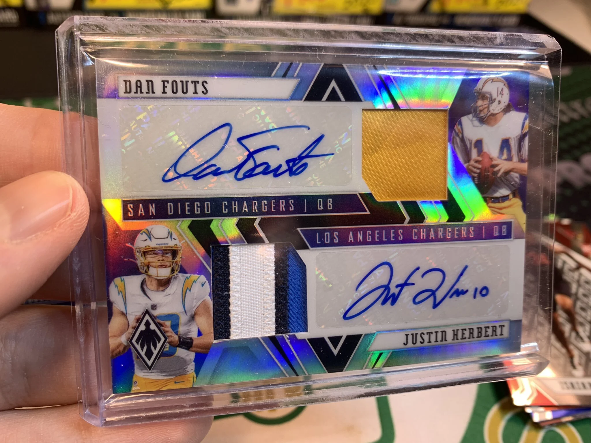Fouts/Herbert Dual Patch Auto 2/3!