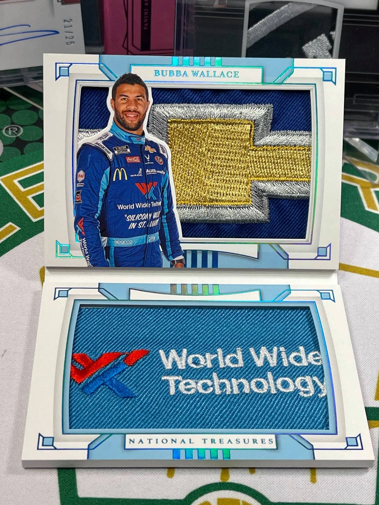 Bubba Wallace 1/1 Patch