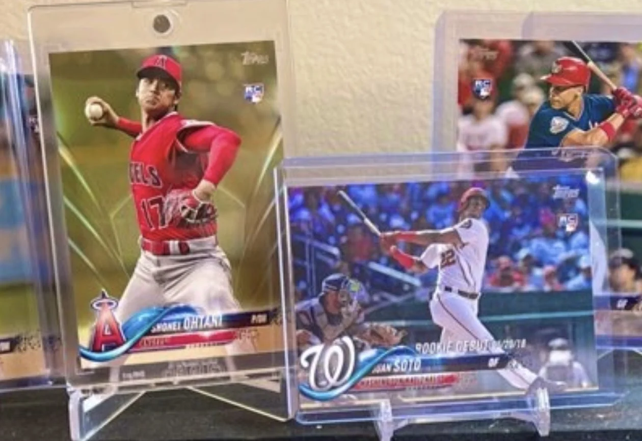 Ohtani Gold /2018 RC + Soto Debut Rainbow Foil! 