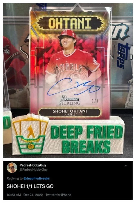 OHTANI 1/1 AUTO! 