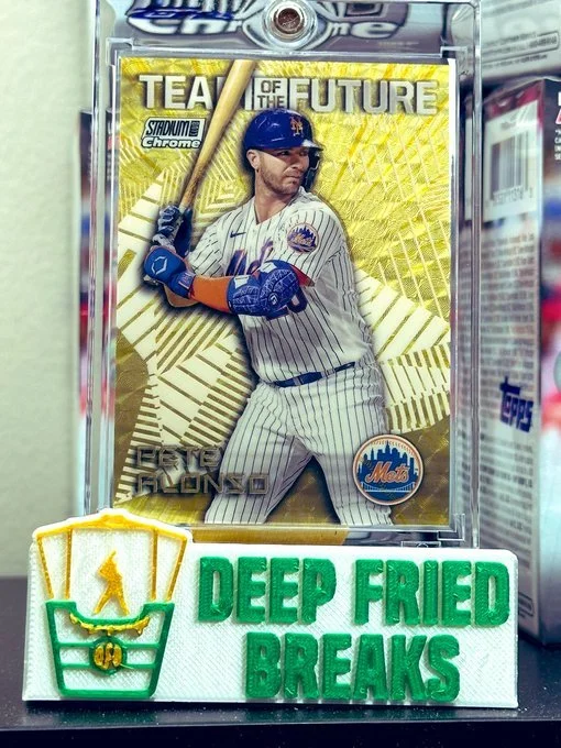 Pete Alonso Team of the Future Stadium Club SUPERFRACTOR 1/1!