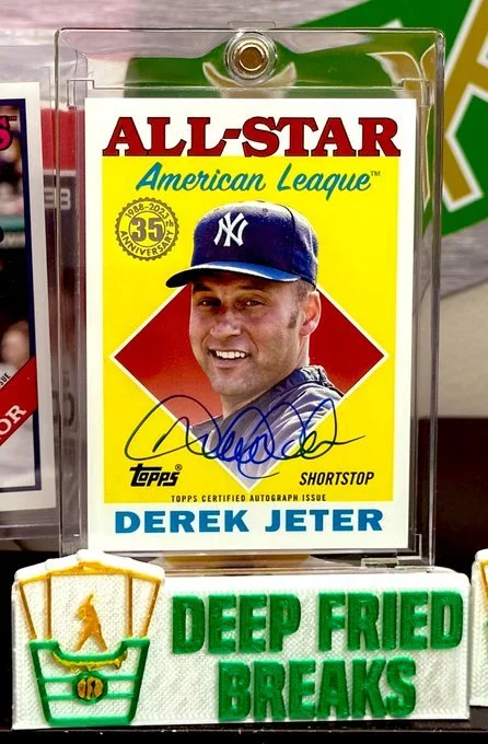 Jeets All Star Insert Auto from 2023 Series 2!