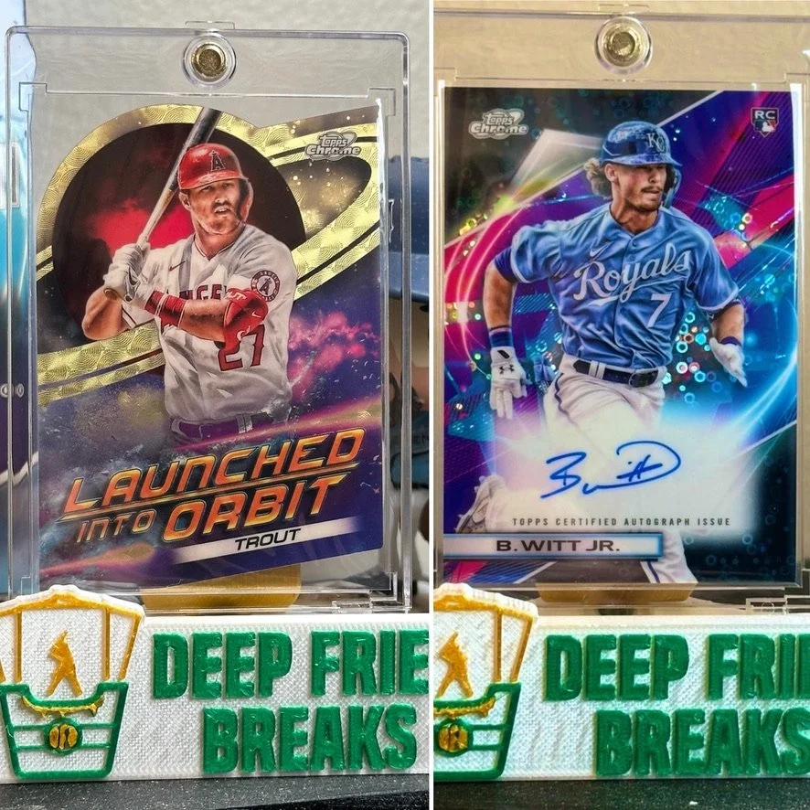 Witt Black Auto /10 + Trout 1/1 DIE CUT 