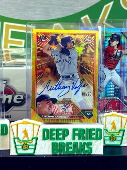 Anthony Volpe Radiating Rookies SP RC Auto /23