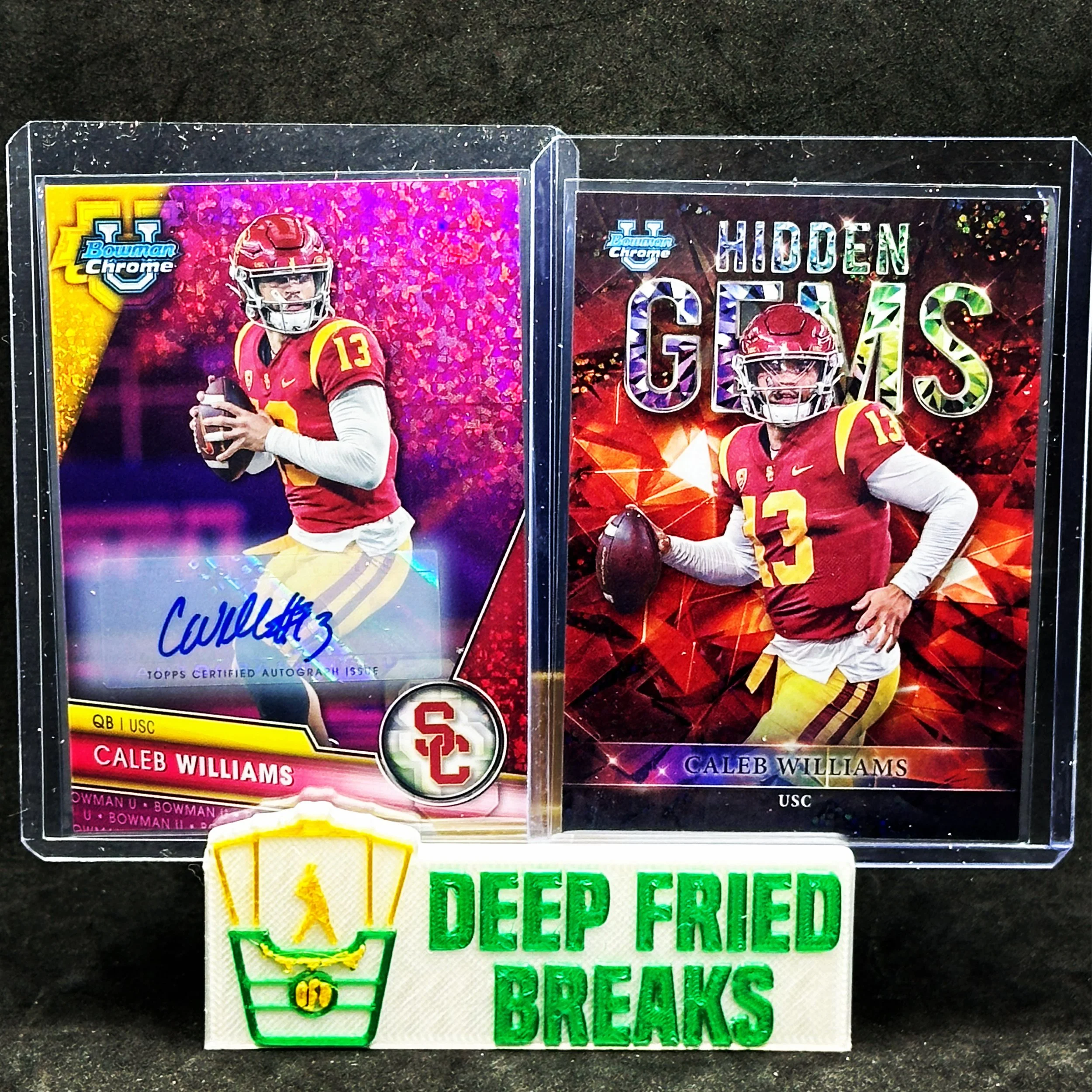 Caleb Williams Hits!