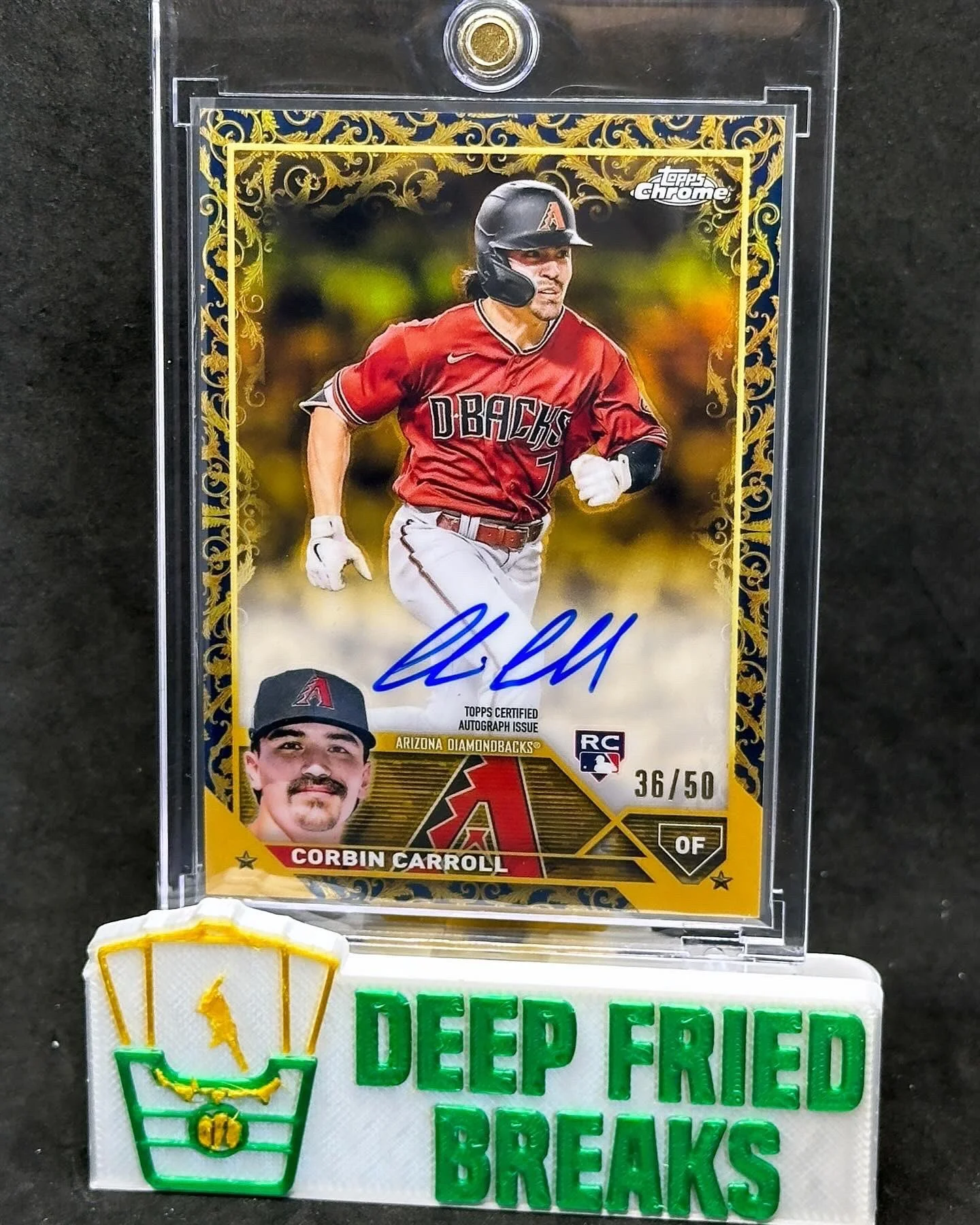 Carroll GILDED Auto /50!