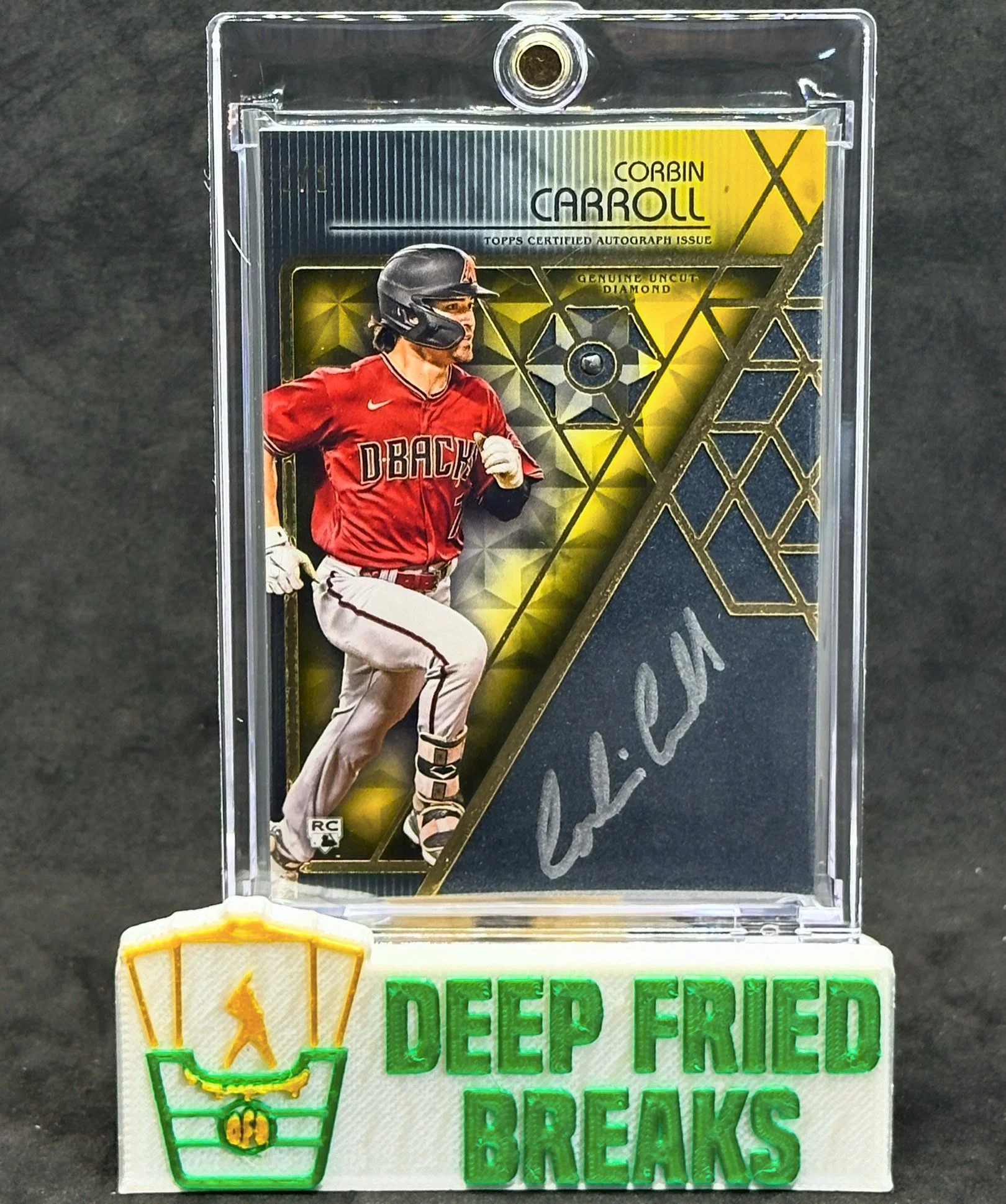 Corbin Carroll UNCUT Diamond 1/1 Auto