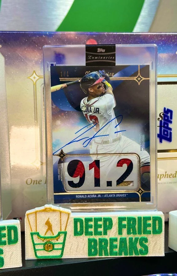 ACUNA 1/1 PATCH AUTO!