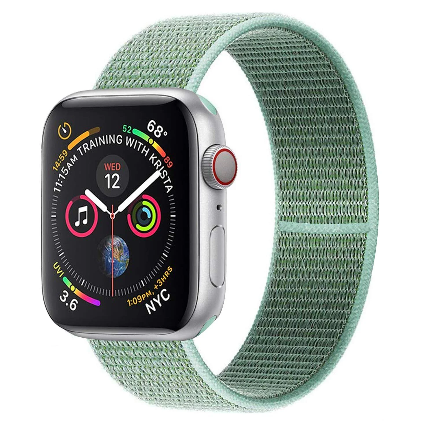 apple watch green sport loop