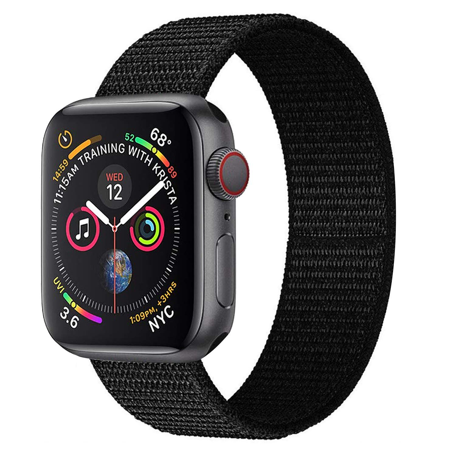 apple watch black sport loop band