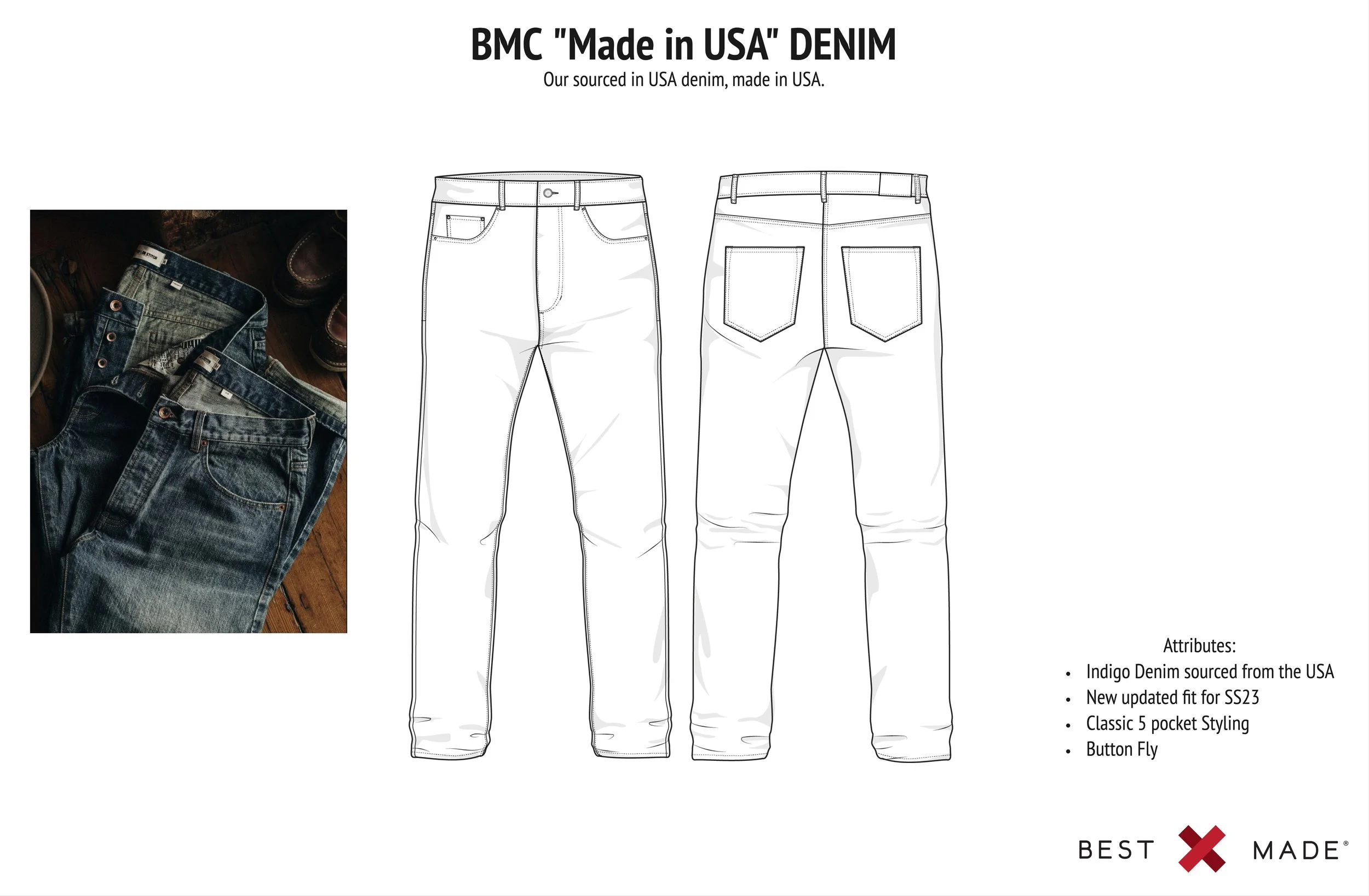 SS23 BMC Concept Board - BMC Bottoms 2 - Made in USA Selvedge Denim.jpg