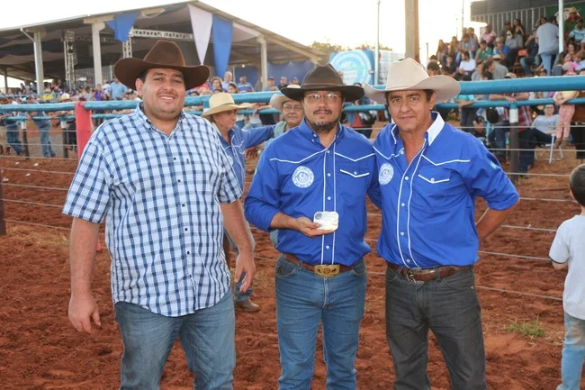 Diretores da Federação do Laço Comprido do MS.