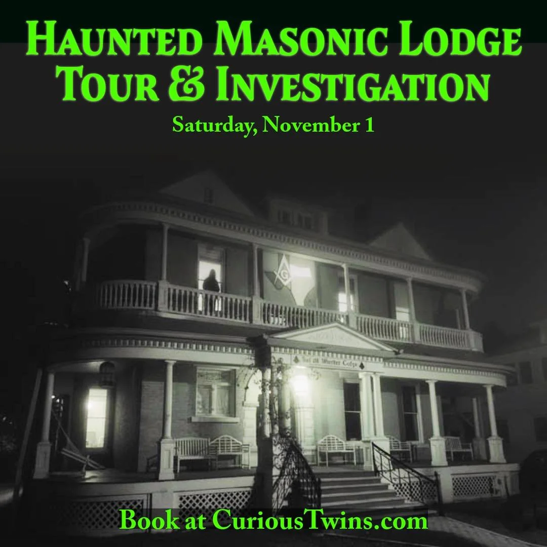 We have ONE DATE LEFT this Halloween season! We invite you to explore the fascinating (and haunted!) history of a real Masonic lodge located in the heart of San Antonio's King William Historic District.

This unique building has a storied past, havin