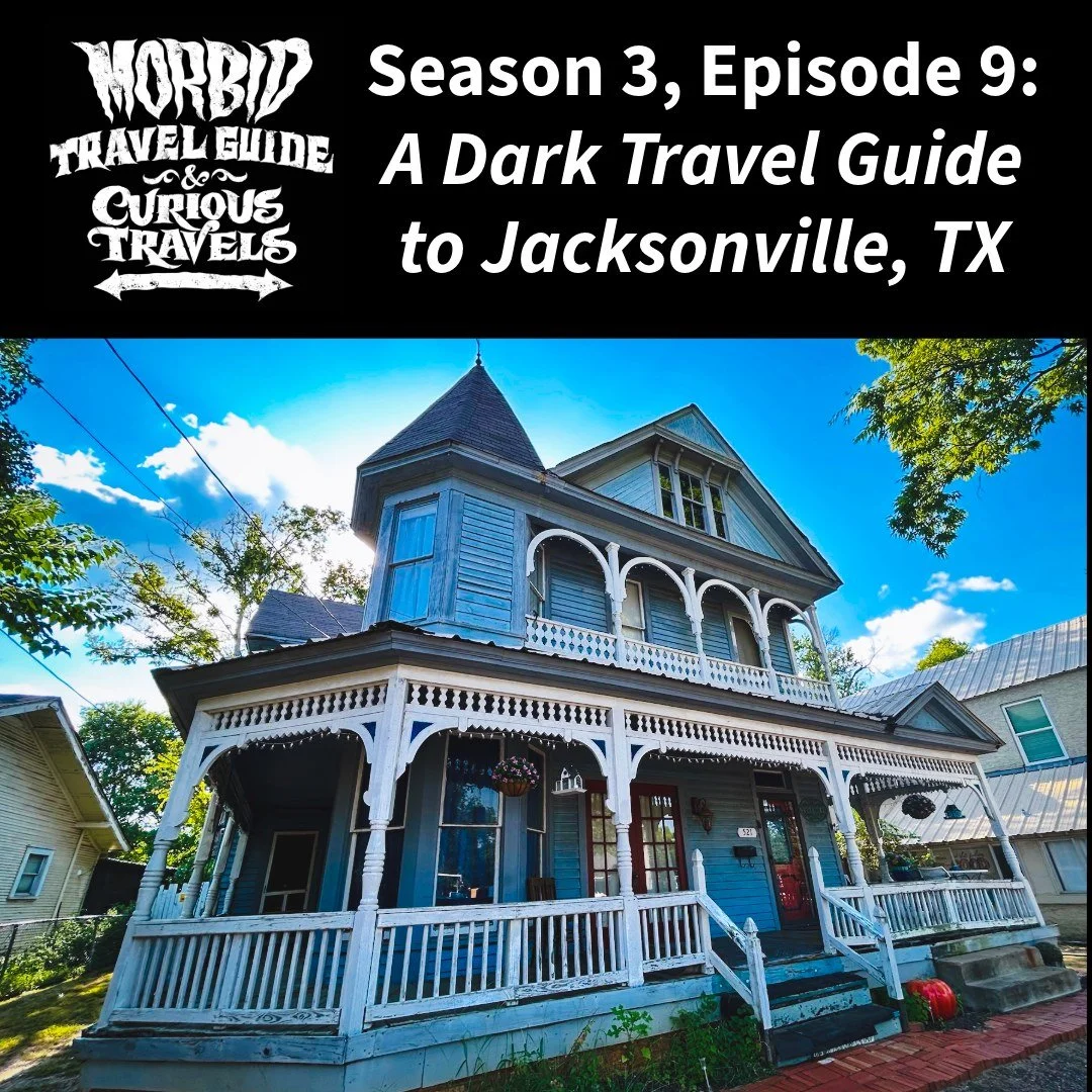 Jacksonville in East Texas has a history that runs deep in blood and tragedy. Travel with us in our new episode of Curious Travels, as we uncover the secrets the land holds, including the Killough Massacre and The Circus Riot of 1873. We&rsquo;ll als