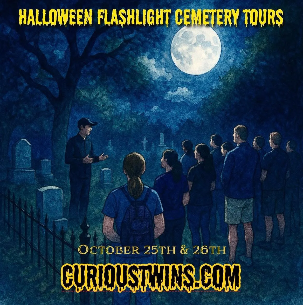 Celebrate the Halloween season with our Flashlight Cemetery Tour!

Enjoy the stories and ghosts of San Antonio's past. Stroll through the dirt and gravel paths of City Cemetery #1, one of the oldest operating cemeteries in the city. Learn strange and