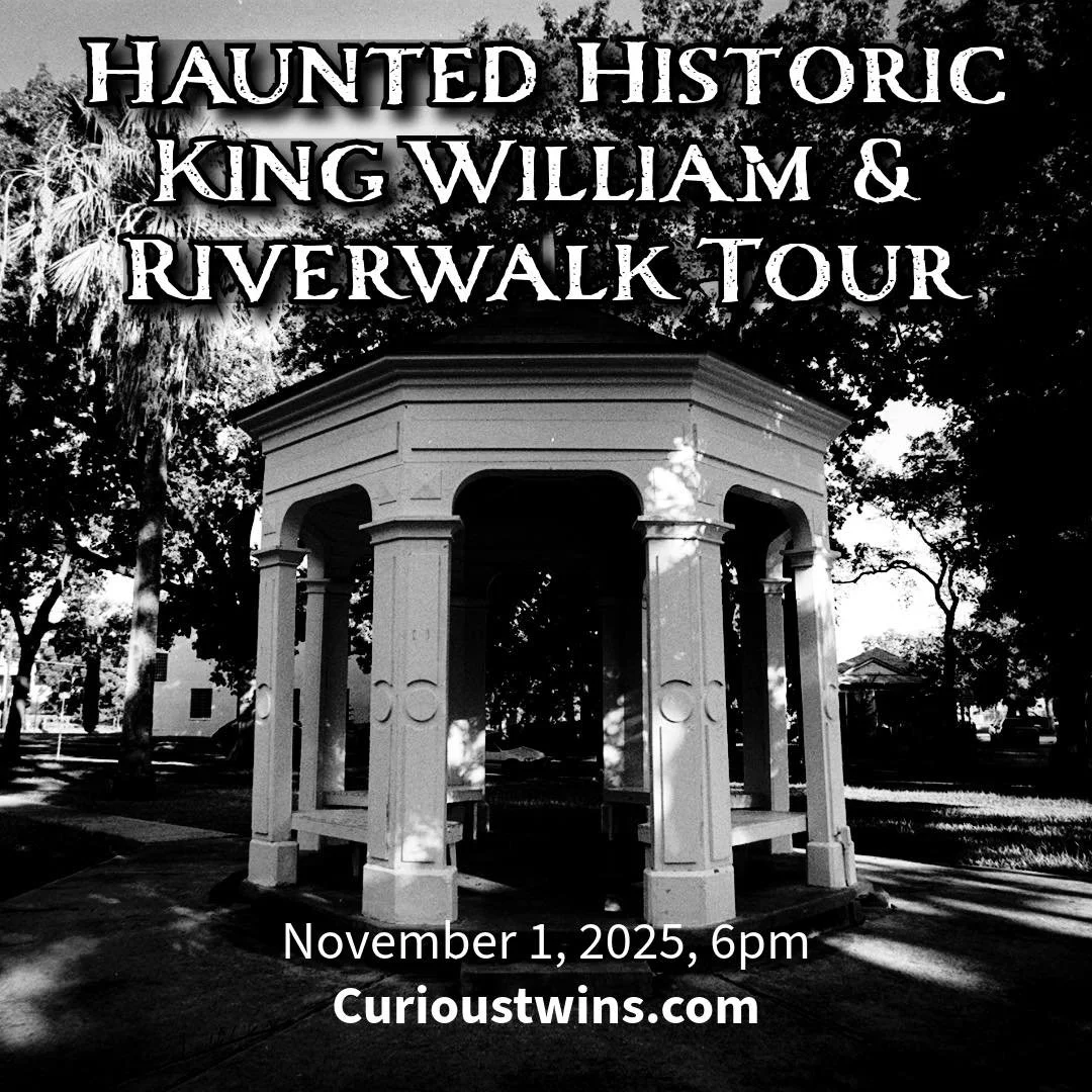 Join us for a guided evening stroll through the King William Historic District, one of Texas&rsquo; oldest and most culturally rich neighborhoods. This walking tour highlights the homes, history, haunts, and architecture that define this storied area