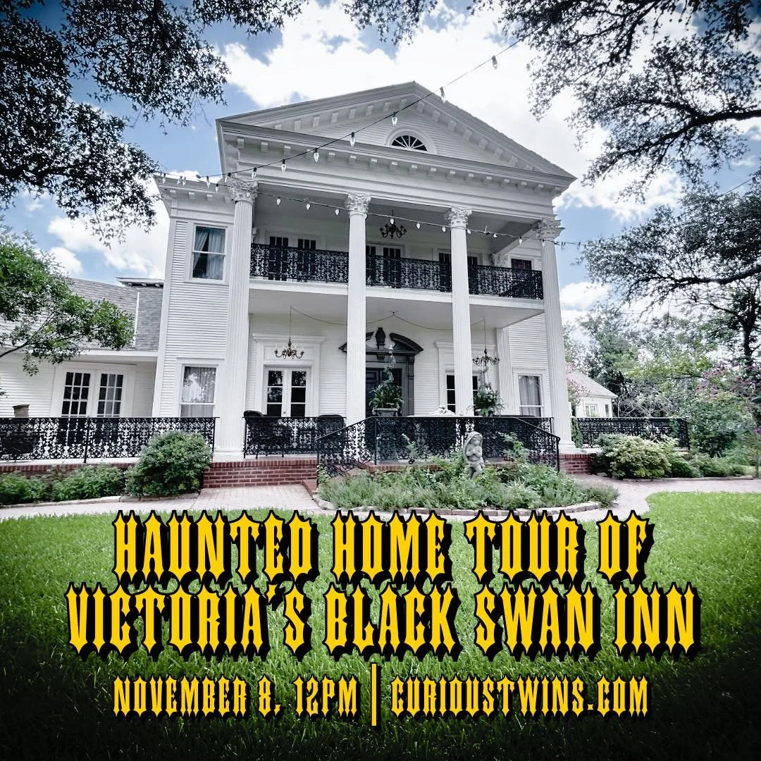 Join us at the historic and haunted Victoria's Black Swan Inn for a daytime tour of the home and grounds. Currently, only guests who book tours with us are allowed inside the old mansion. During the tour you will be able to go inside the home, listen