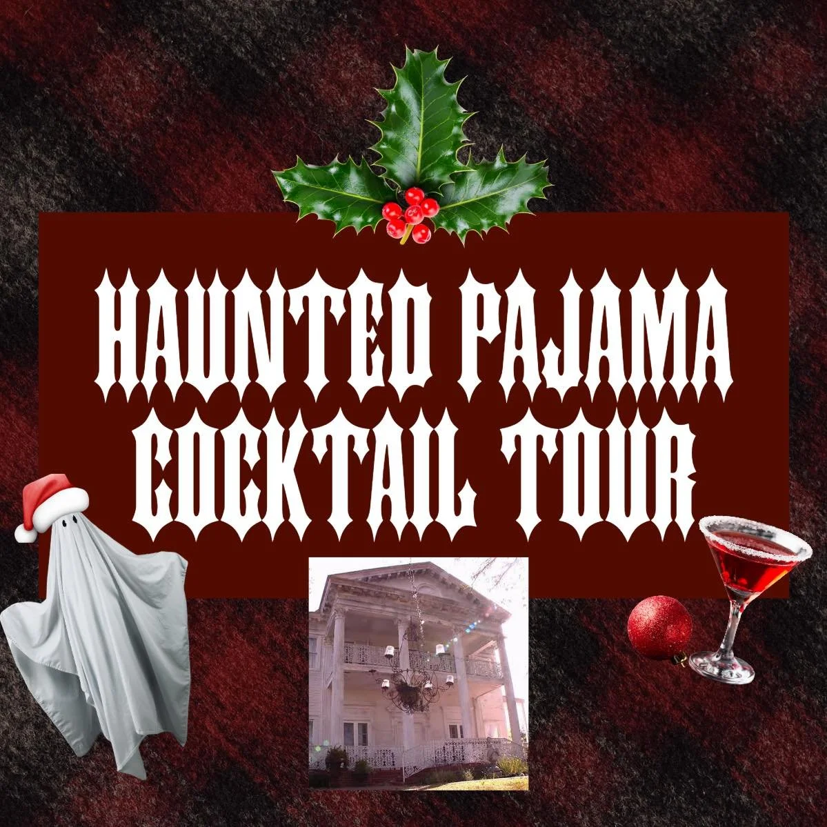 Join us Saturday December 5th at 8 pm for our Holiday Pajama Party inside the historic and haunted Victoria&rsquo;s Black Swan Inn. This seasonal gathering offers a relaxed evening of storytelling, local history, and community within one of San Anton