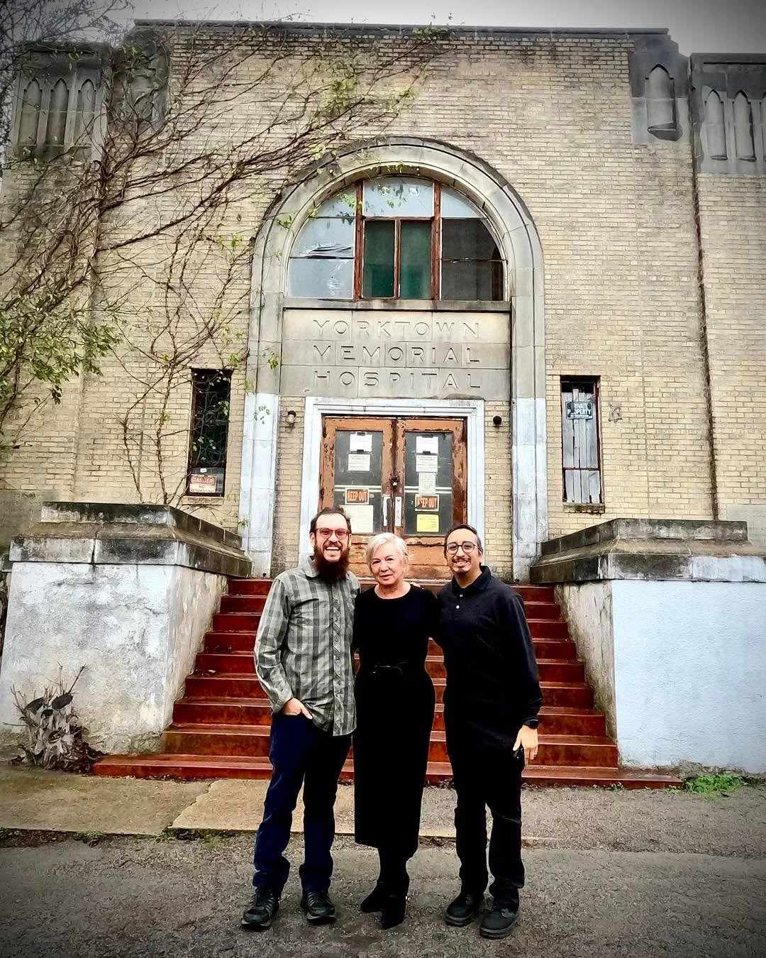 We wanted to share an important update on the preservation status of Yorktown Memorial Hospital. On December 3, 2025, we met with the Mayor and the City Administrator of Yorktown, Texas as part of the follow up from our public hearing. The conversati