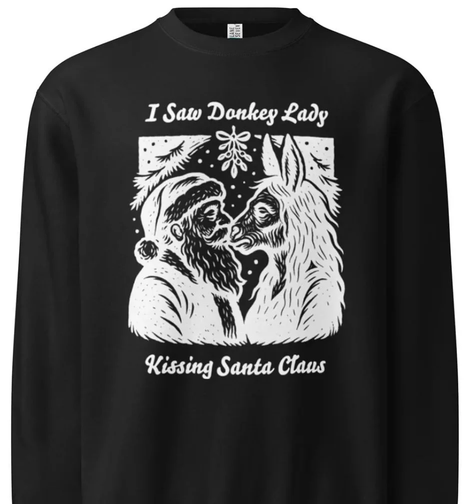 The Perfect Gift 🎁 For Anyone Who Loves San Antonio, Cryptid Creatures, Urban Legends, And Joy Riding Down Applewhite Road (Available in Youth &amp; Adult Sweatshirts &amp; T-Shirts!)

We have our limited edition holiday crewneck available for sale 