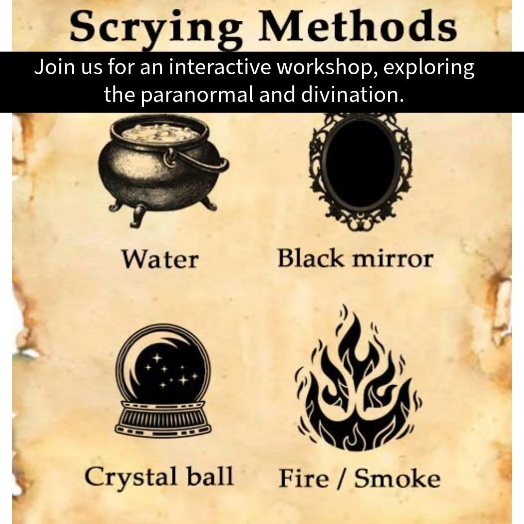 Join us on Friday, January 16th at 9 pm at the historic and famously haunted Victorias Black Swan Inn for an immersive evening devoted to the ancient art of scrying. At this storied location, mirrors do more than reflect light. They hold memory, myth