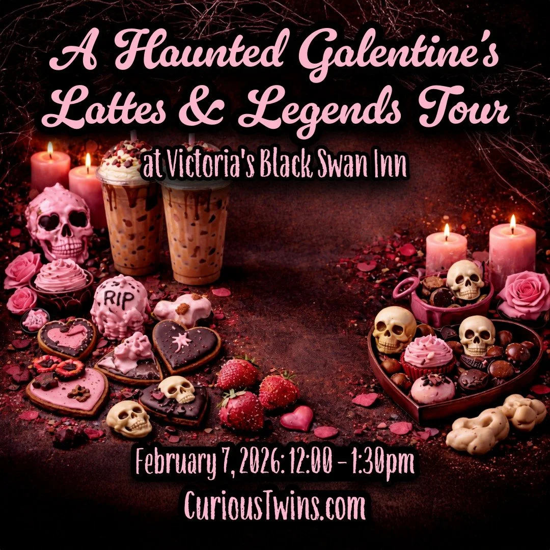 Join us at the historic &amp; haunted Victoria&rsquo;s Black Swan Inn for a daytime gathering centered on friendship, sweet treats, and a touch of the paranormal. 

The Haunted Galentine's Lattes &amp; Legends Tour is a relaxed midday experience desi
