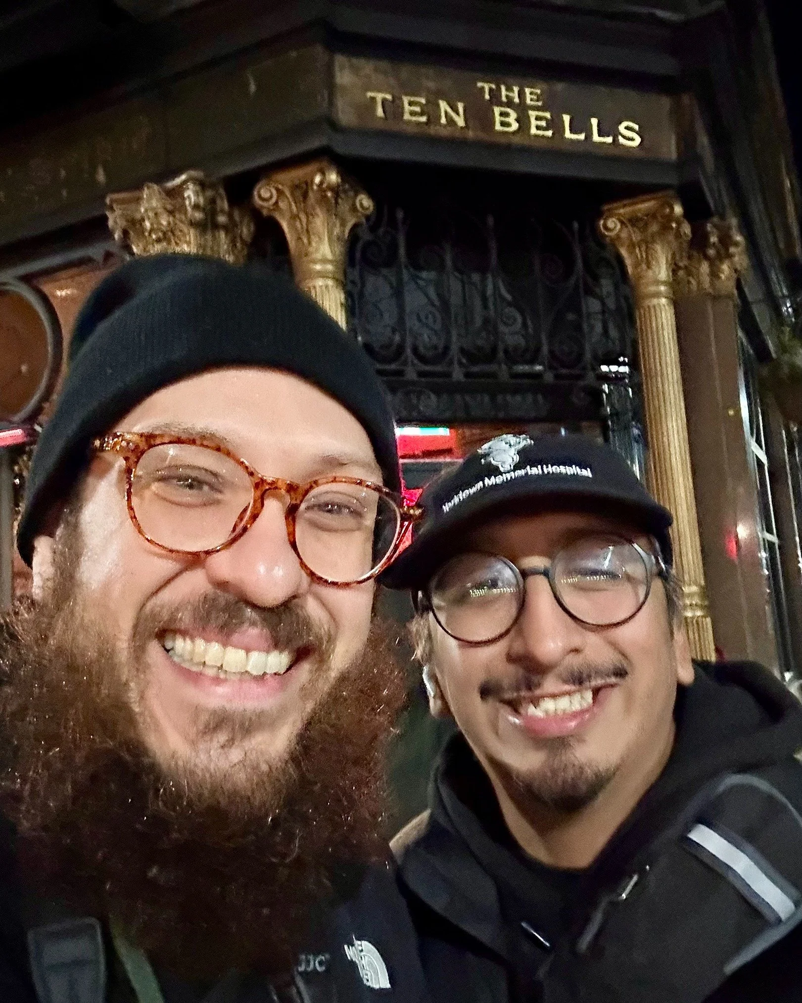 Check out this behind-the-scenes memory from our trip researching for Season 4 of our Curious Travels by The Morbid Travel Guide podcast. 

The Ten Bells is an 1851 London pub famously connected to the Jack the Ripper case. Historical accounts sugges