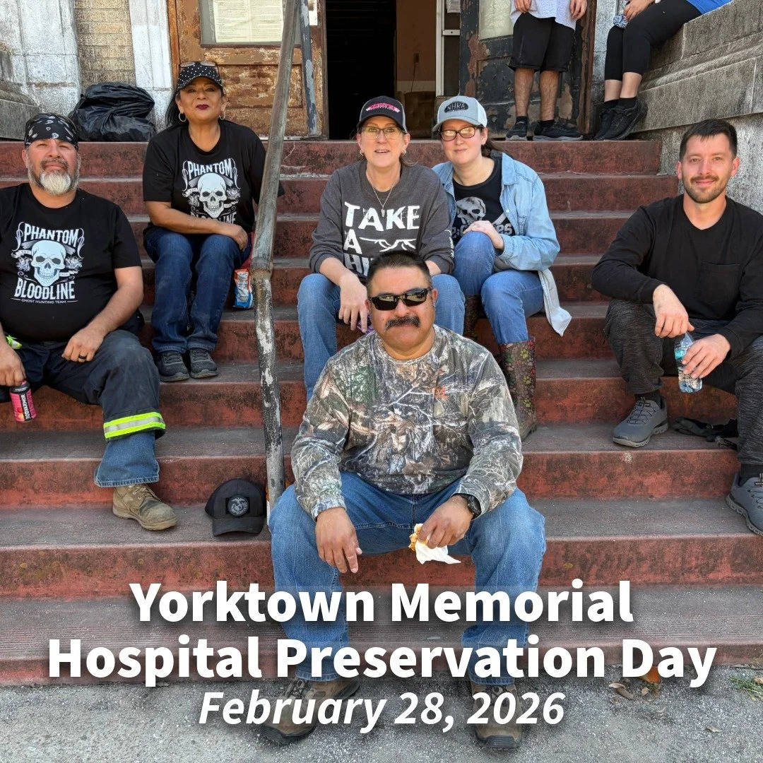 Happy Sunday from Yorktown.
Yesterday was Preservation Day at Yorktown Memorial Hospital, and it was a powerful reminder that Texas history is still worth showing up for.

We were deeply inspired by every volunteer who came out to support the preserv