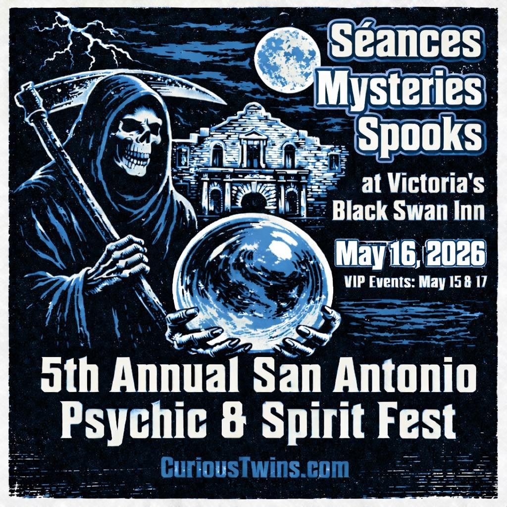 GRAB YOUR TICKETS BEFORE THEY VANISH! 🕯️🎟️ 

Join us May 16 at @victoriasblackswaninn for an event dedicated to the great unknown. We&rsquo;ve gathered psychics, mediums, and paranormal personalities from across the country - but space is limited a