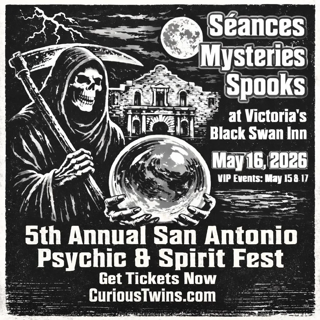 The clock is ticking on discounted online tickets for San Antonio Psychic and Spirit Fest. 😱

Once the doors open, tickets will cost more at the gate and our VIP passes are already starting to disappear.

On May 16 the historic grounds of the Victor