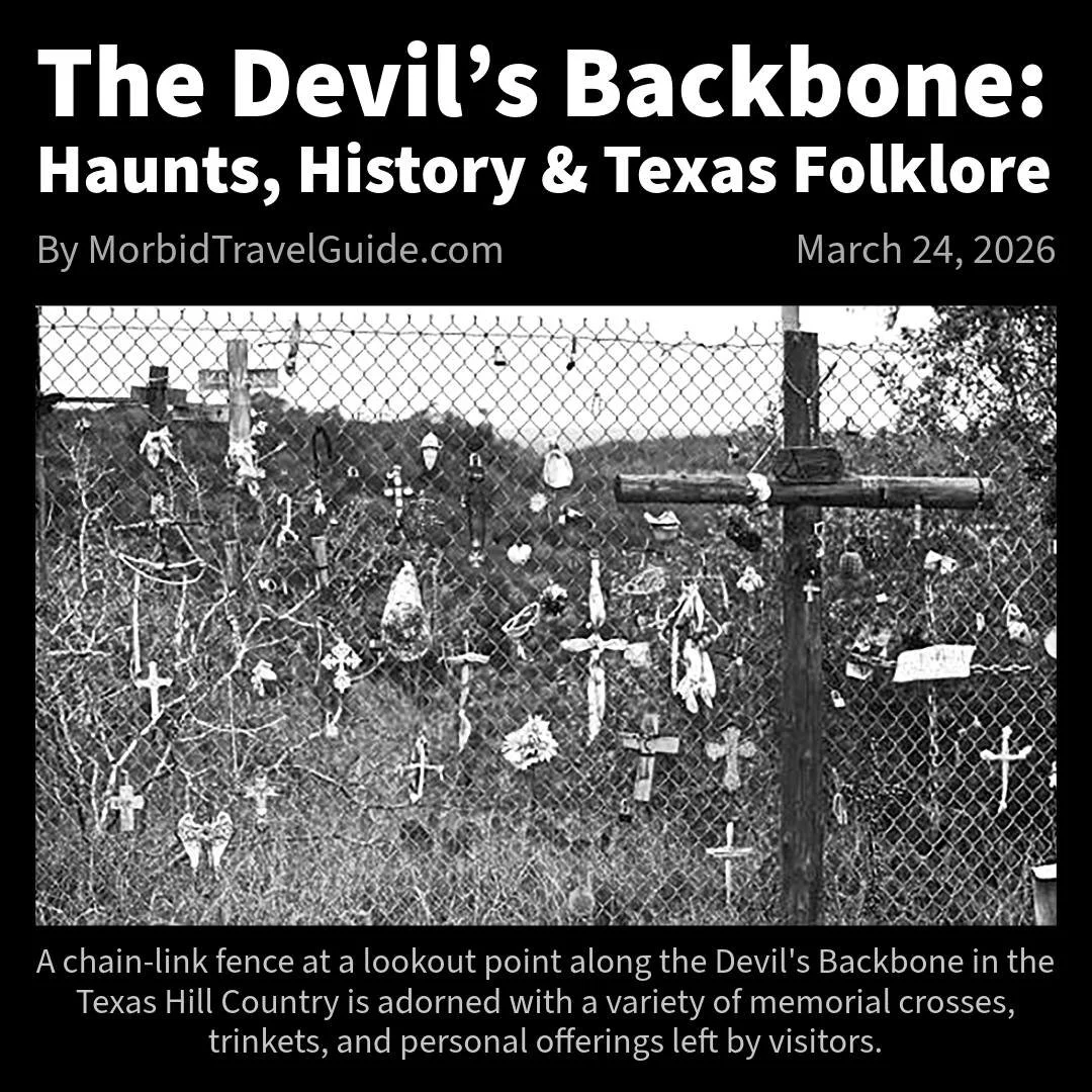 Don&rsquo;t drive the Devil&rsquo;s Backbone without knowing its story.

This stretch of Texas Hill Country between Wimberley and Blanco has a history shaped by rugged land, real loss, and stories that refuse to fade. From documented accidents to lon