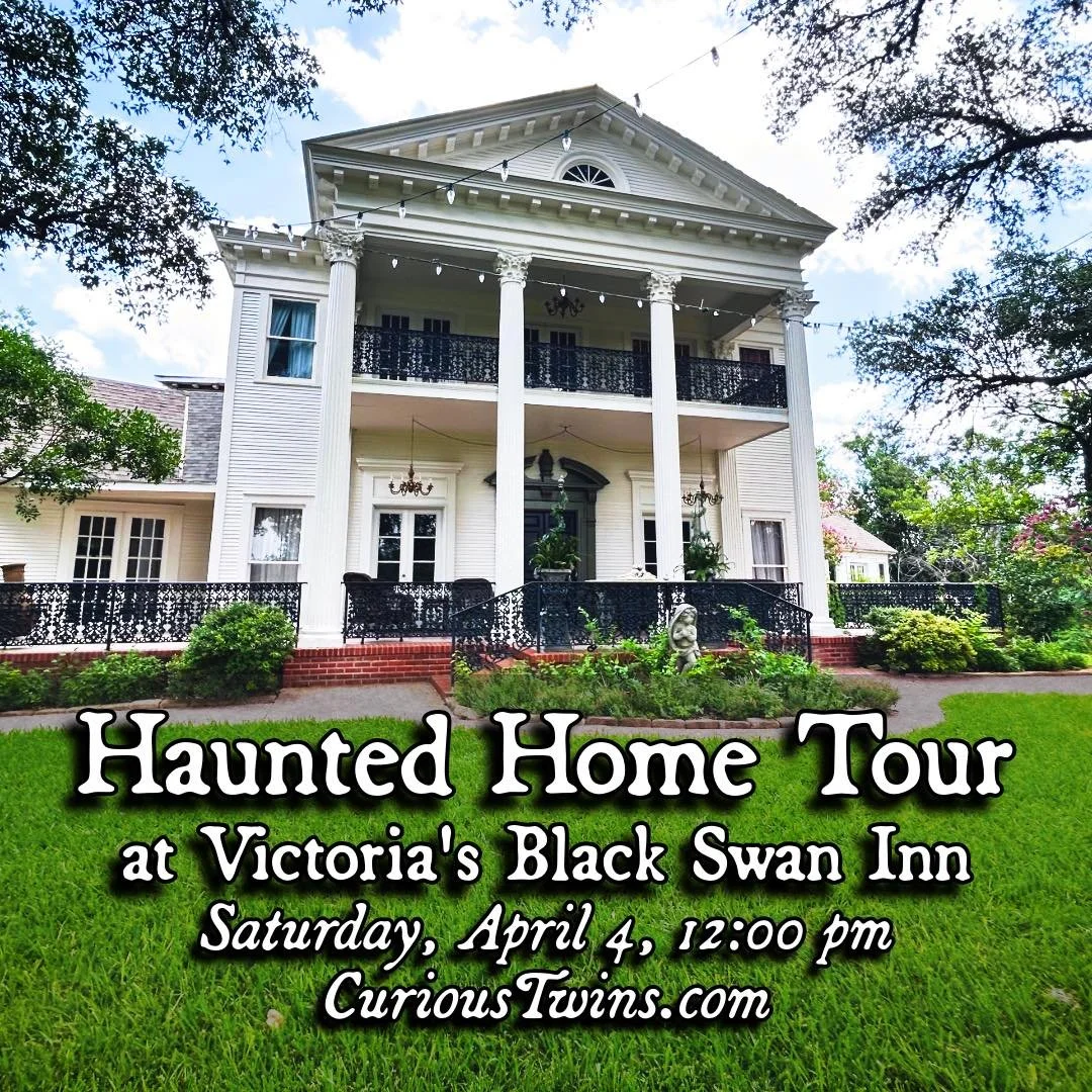 Step inside Victoria's Black Swan Inn with us, where you'll have exclusive access to the secrets and shadows of the historic property.

On Saturday, April 4 at 12:00 PM, we are hosting a one-hour daytime tour of the home and grounds. While the mansio
