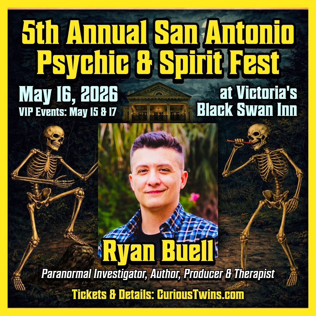 We are absolutely thrilled to announce that Ryan Buell (theryanbuell) will be joining us as a featured speaker for the 5th Annual San Antonio Psychic &amp; Spirit Fest! Many of you know Ryan as the creator and host of the acclaimed series Paranormal 